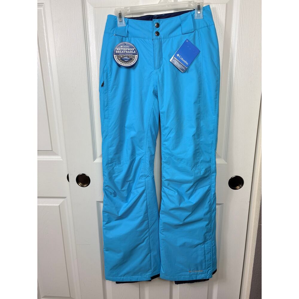 Columbia Bugaboo Omni-Tech Ski Snow Pants Women's Size XS Blue NWT